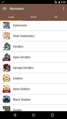 MH4U Database android App screenshot 5